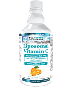 Liposomal Vitamin C Liquid 1000mg (Corn-Free)