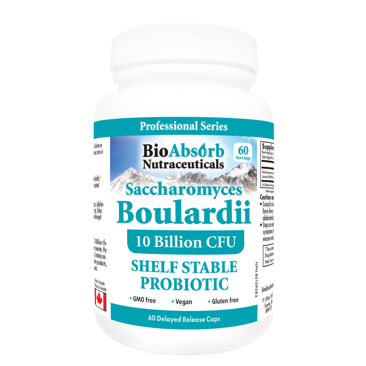 Saccharomyces boulardii - HSN pure probiotic (10B CFU)